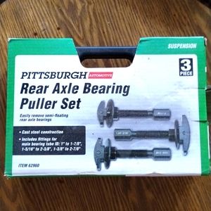 Rear axle bearing puller set